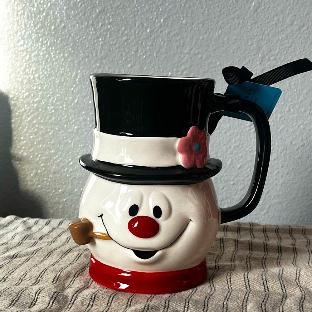 New Rae Dunn frosty the snowman holiday mug